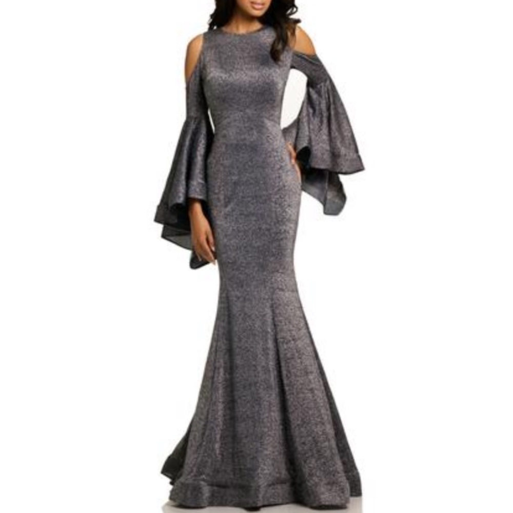 Jonathan Kayne Bell Sleeve Gown